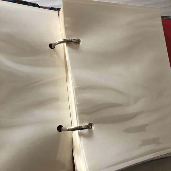 Christmas Santa Vintage Fabric Small Photo Album - Picture 6 of 11